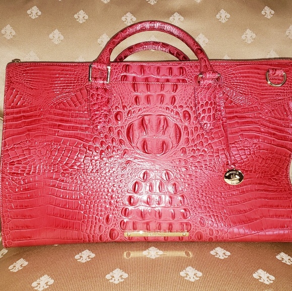 brahmin weekender red